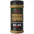 Founding Feathers poultry and waterfowl rub bottle, Peake BBQ